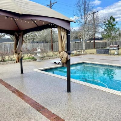 pool concrete cover