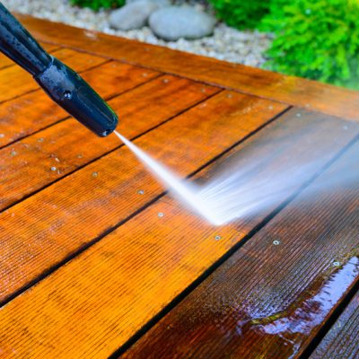 Pressure Washer Deck Cleaning